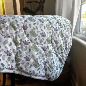 Kate Quinn crystals quilt